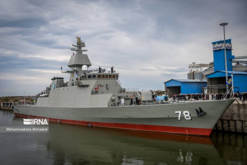 ВМС Ирана получили эсминец Дейламан
